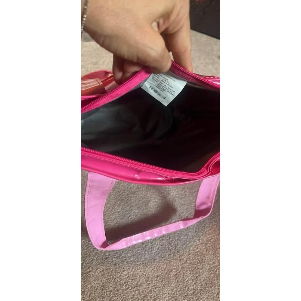 Hot Pink Flamingo Insulated Thermal Beach Tote Bag Picnic Cooler Zip Top